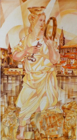 2015 Castelnaudary...la Cybèle-Pastel